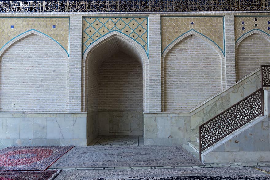 mesjid, dinding, Arsitektur, arsitektur iranian, objek wisata, provinsi qom, Masjid Imam Hasan Al-Askari, budaya, seni persia, agama, tempat terkenal