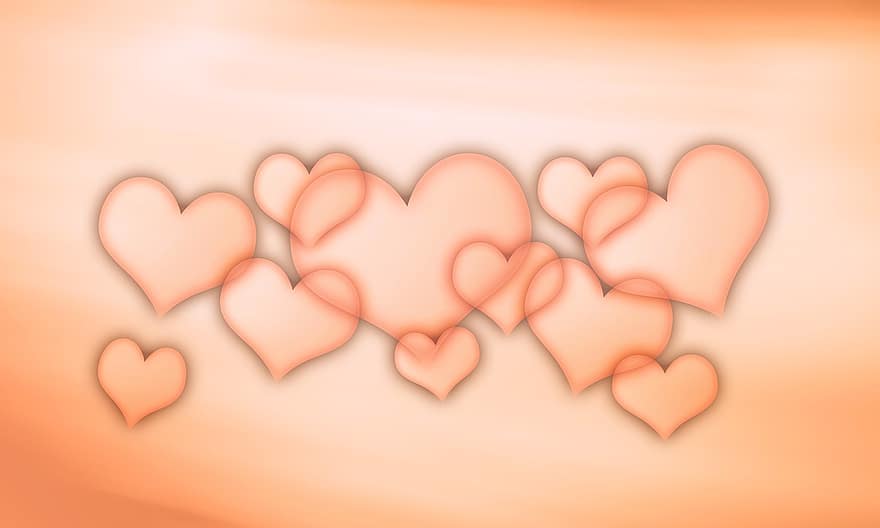 hart-, liefde, vriendelijk, patroon, achtergrond, abstract, Valentijnsdag, verliefd