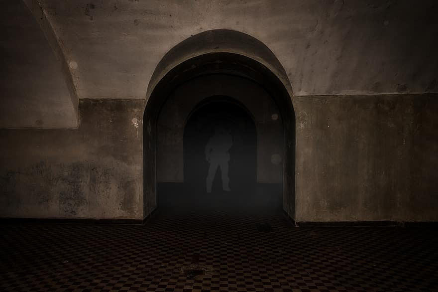 Ghost, Corridor, Abandoned, Spirit, Fortress, Modlin Fortress, Dark, Horror, Modlin, Nowy Dwór Mazowiecki