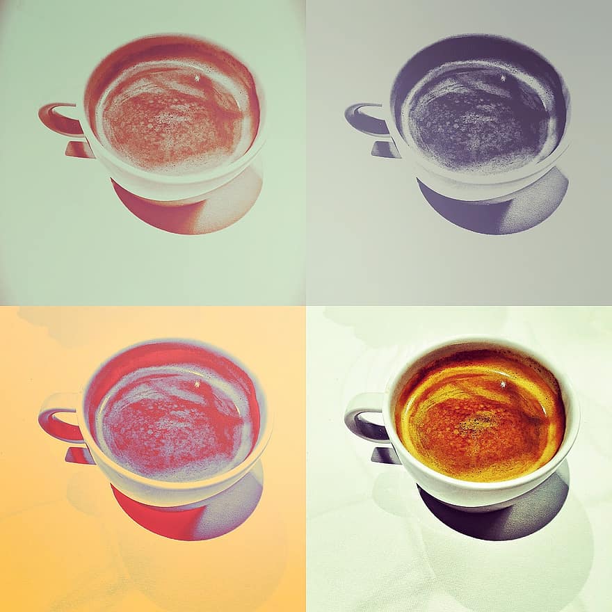 Coffee, Cup, Coffee Break, Coffee Mug, Good, Fuming, Hot, Drink, Coffee Beans, Drops, Breakfast