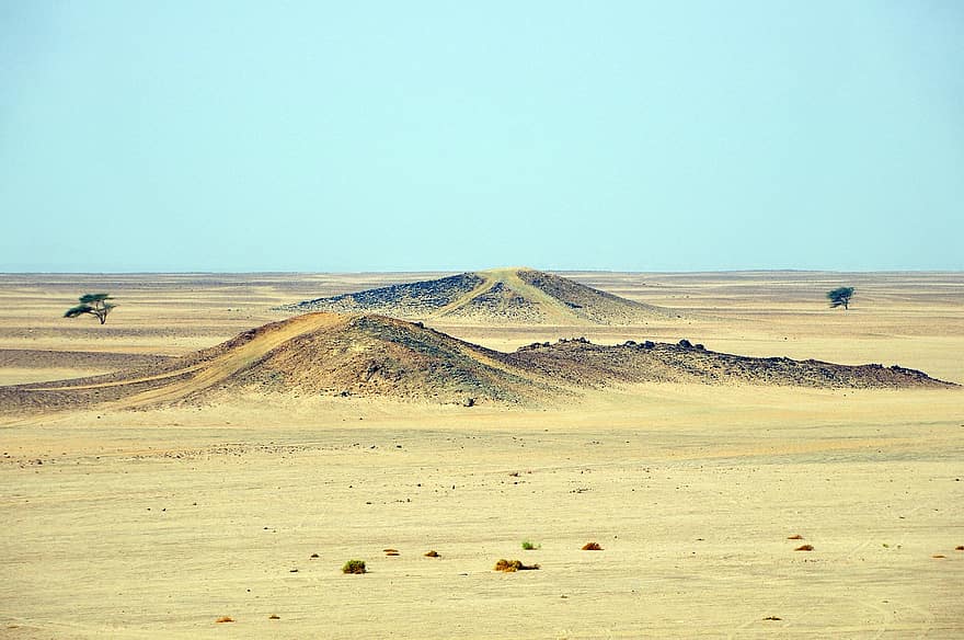 रेगिस्तान, रेत, परिदृश्य, रवि, सूर्य का अस्त होना, सूखी, साहसिक, मिस्र के, पथरी, पहाड़ी, पहाड़ों