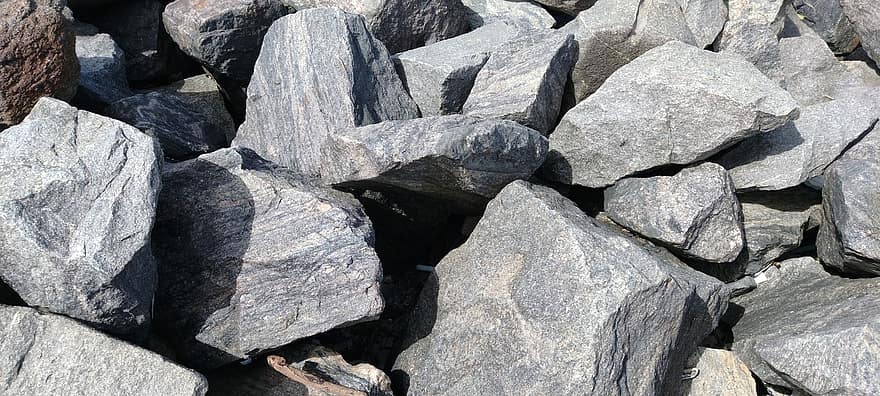 πέτρες, βράχια, ακτή, σε εξωτερικό χώρο