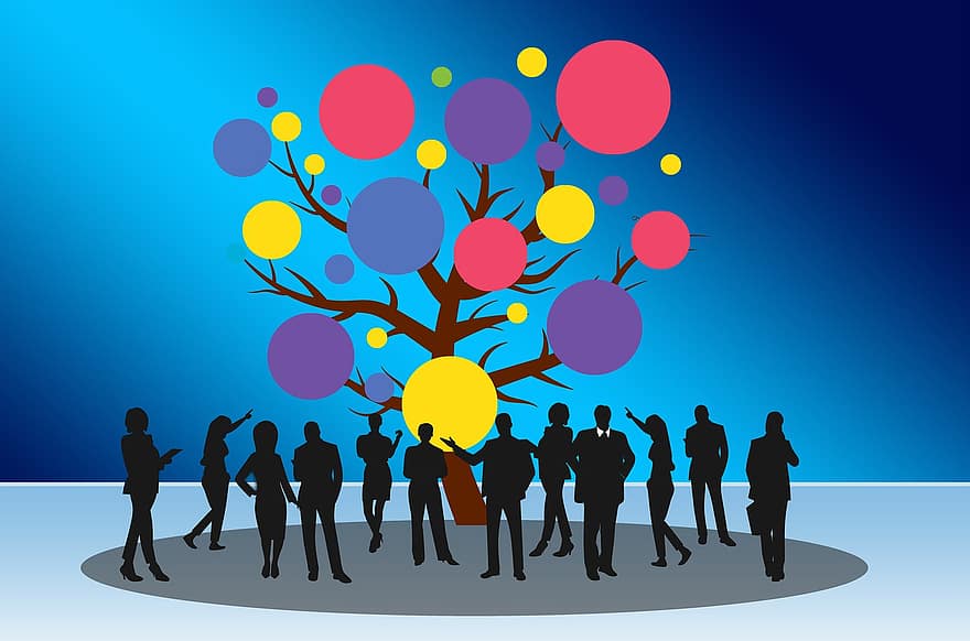 forretningsidé, netværk, planlægning, forretningsplan, forretning, ledere, strategi, finansiere, hold, Team leder, samarbejde