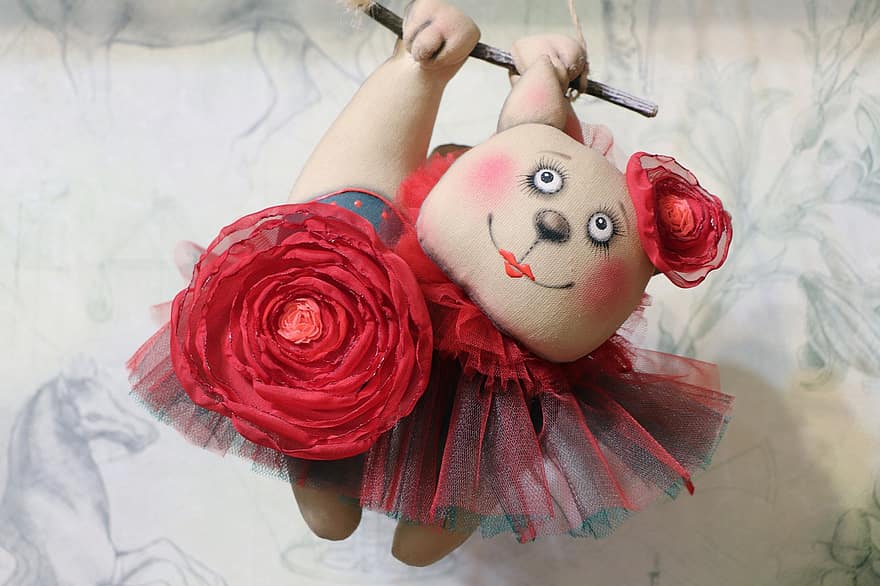 Cat, Decoration, Souvenir, Toy, cute, fun, smiling, gift, love, flower, cheerful