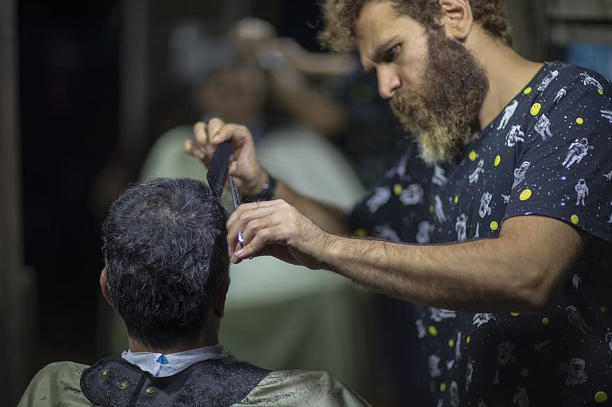 saç kesimi, Berber dükkanı, iş, Meslek, İran, stilist, salon, jorj berber, Asya