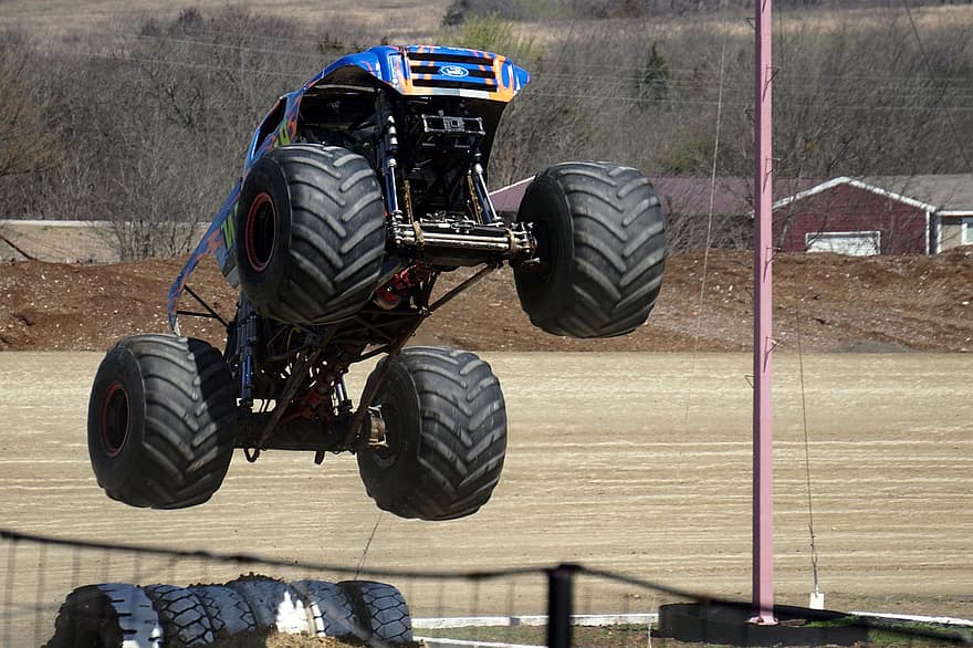 Monster Truck, Race, Stunt, Car, Motorsport, sport, agriculture, sports race, competition, extreme sports, farm