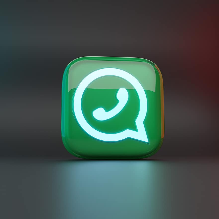 Icona de Whatsapp, què tal, logotip de whatsapp