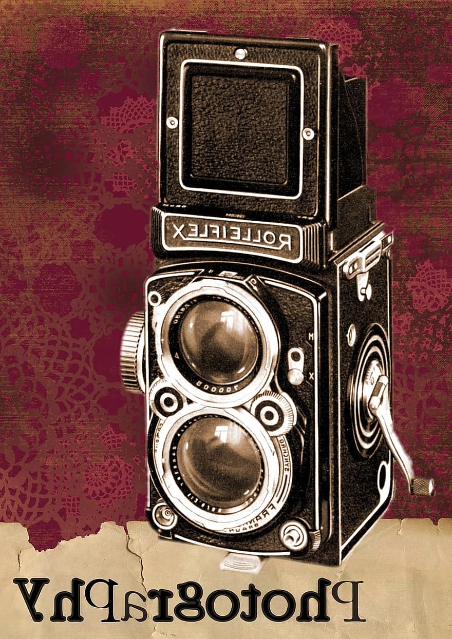 fotografia, Vintage ▾, telecamera, antico, fotografo, professionale, foto, attrezzatura, creativo, immagine, digitale
