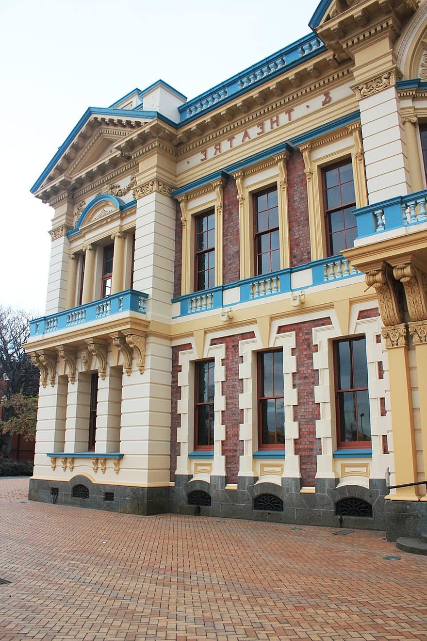 Theater, Architecture, Mansion, Invercargill, Town Hall, Old Building, building exterior, famous place, built structure, history, cultures