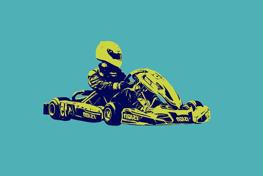 Go kart, karting, da corsa, corse di kart