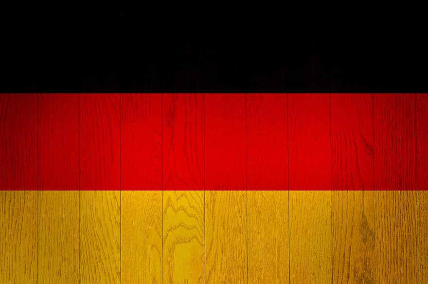 vlajka, země, Německo, zeměpis, Němec