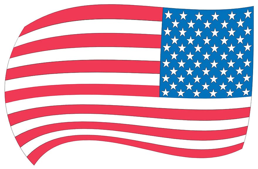 bayrak, Amerika Birleşik Devletleri, Amerika, sembol, Ulusal, vatansever, çizgili, ülke, bağımsızlık, yıldızlar, vatanseverlik