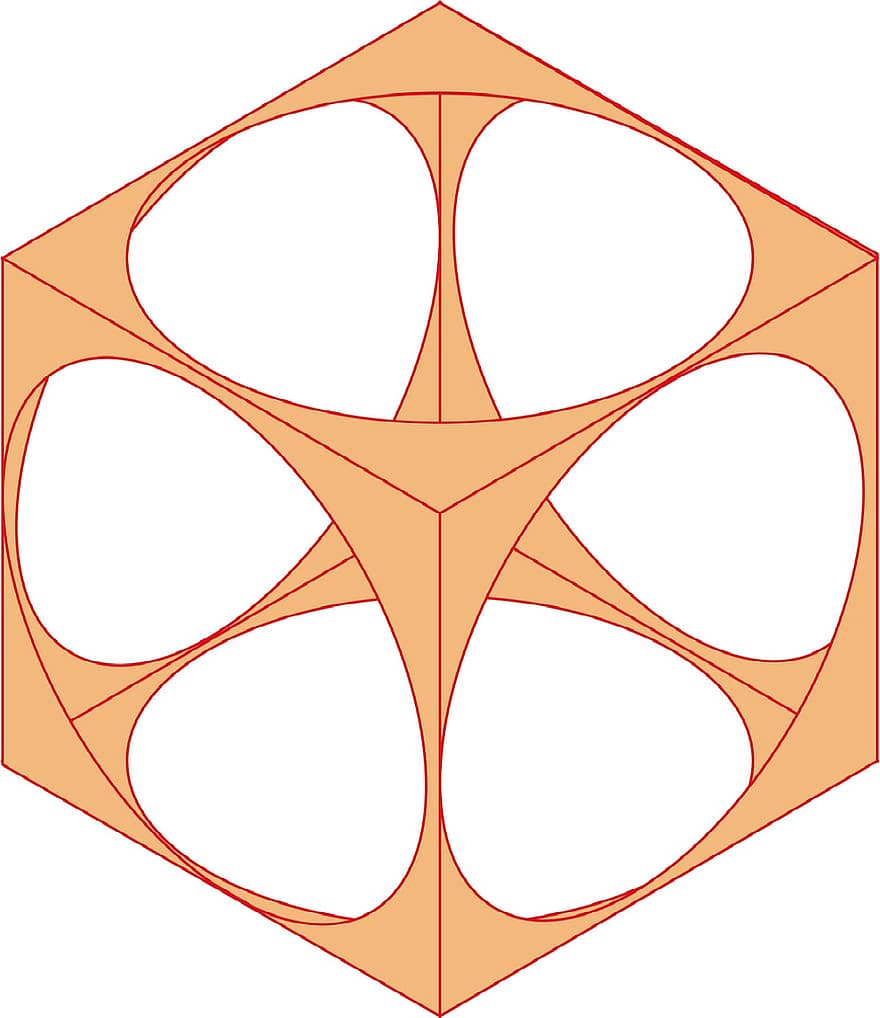 立方体、グラフィック、対称、コンピューターグラフィックス