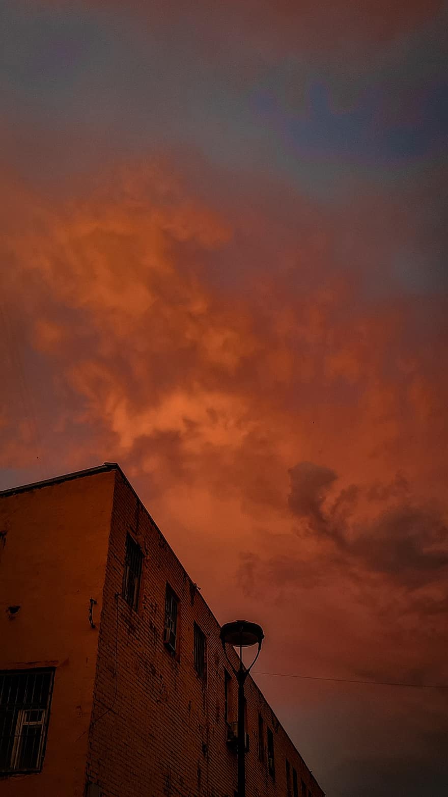 gebouw, hemel, zonsondergang, wolken, Moskou, Rusland, stad, stedelijk, schemer, avond, bewolkt