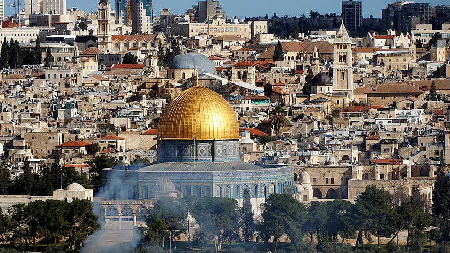 İsrail, kaya kubbesi, Kudüs, Filistin, kutsal, Müslüman, seyahat, turizm