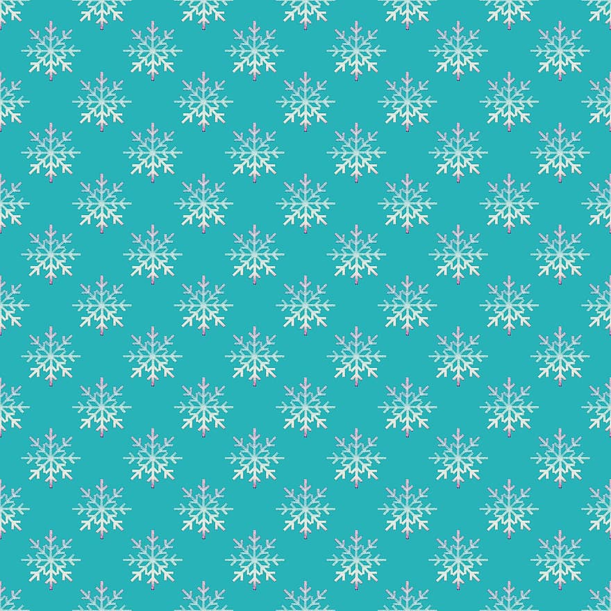 Snowflakes, Christmas, Pattern, Digital Paper, Scrapbooking, Holiday, Season