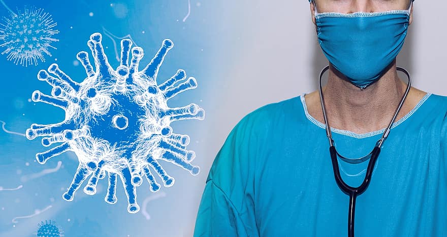 coronavirus, sjukdom, medicin, covid-19, epidemi, sjukvård, sjukhusvistelse, sjukvård och medicin, män, läkare, vetenskap