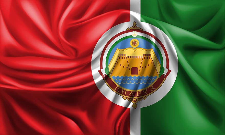 Знаме на Худжанд, Знаме на Иран, Знаме на Таджикистан, Знаме на Сейнт Винсент и Гренадини