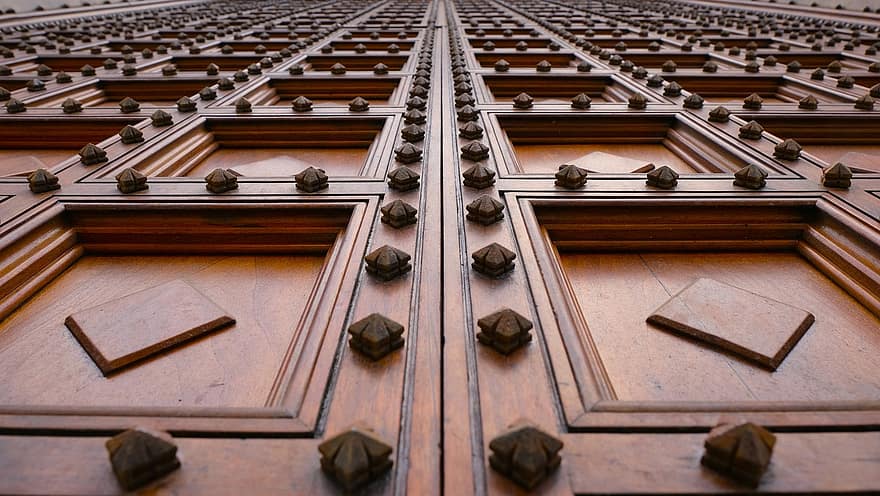 लकड़ी की दीवाल, आर्किटेक्चर, लकड़ी का दरवाजा, संरचना, ज्यामितिक, कला, सजावट, लकड़ी, ईसाई धर्म, द्वार, पृष्ठभूमि