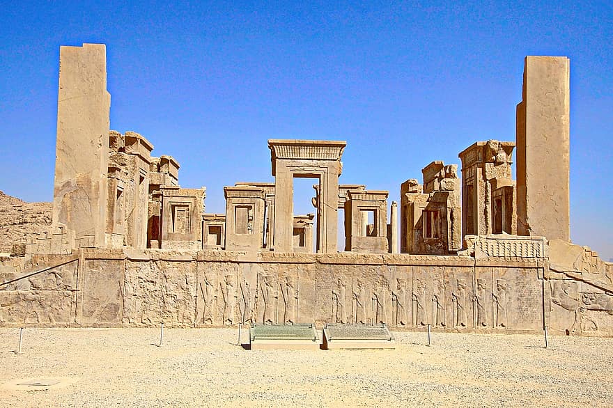 Tachara, persepolis, ruiny, starověké, historický, Persie, Írán, kultura, slavné místo, Dějiny, architektura