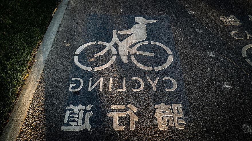 carrer, ciclisme, carretera, urbà