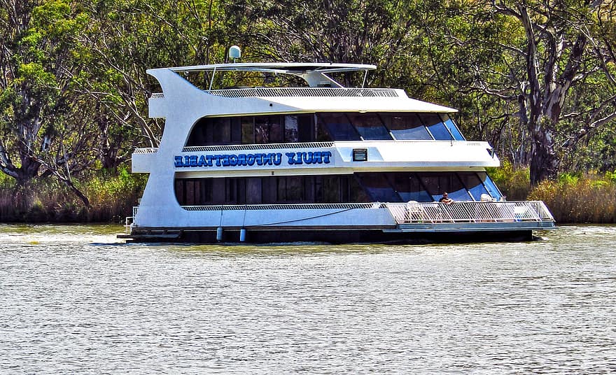 River, Boat, Australia, water, nautical vessel, transportation, travel, summer, tourism, mode of transport, vacations
