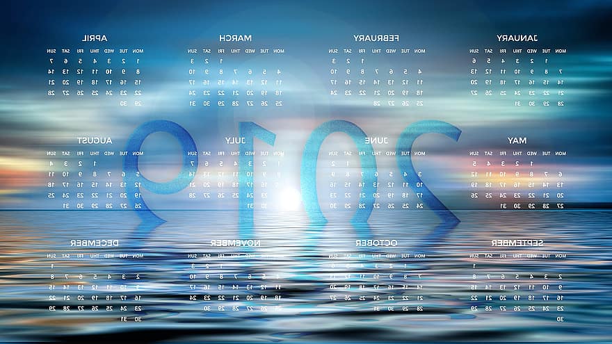 agendă, calendar, 2019, planul de planificare, an, Data, programare, timp, iulie, zilnic, plan