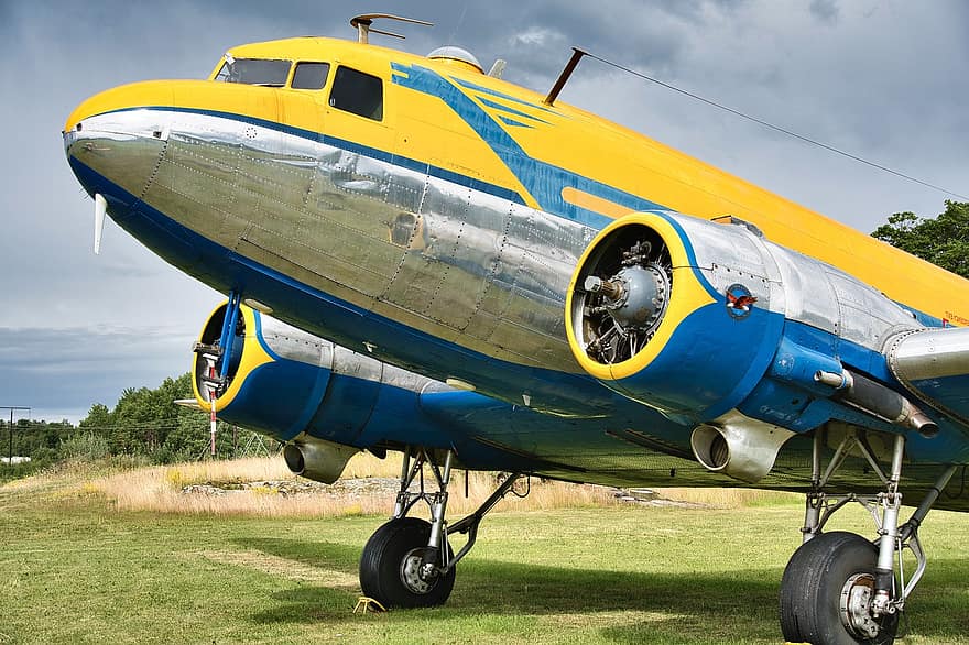 De-3, aereo, aviazione, vecchi tempi, nostalgia, Vintage ▾, retrò, classico