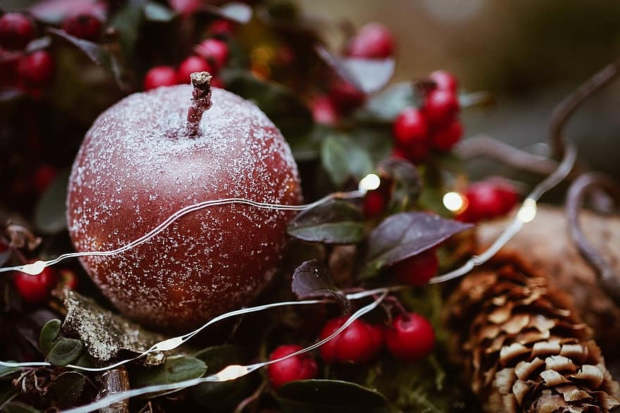 jul, ornamenter, frost, Julelys, vinter, advent, julaften, julemotiv, julepynt, dekorasjon, julekort