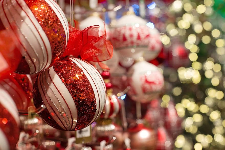 Boże Narodzenie, ornament, żarówka bożonarodzeniowa, dekoracja, wakacje, uroczystość, świąteczna ozdoba, świąteczne dekoracje, prezent, zimowy, pora roku