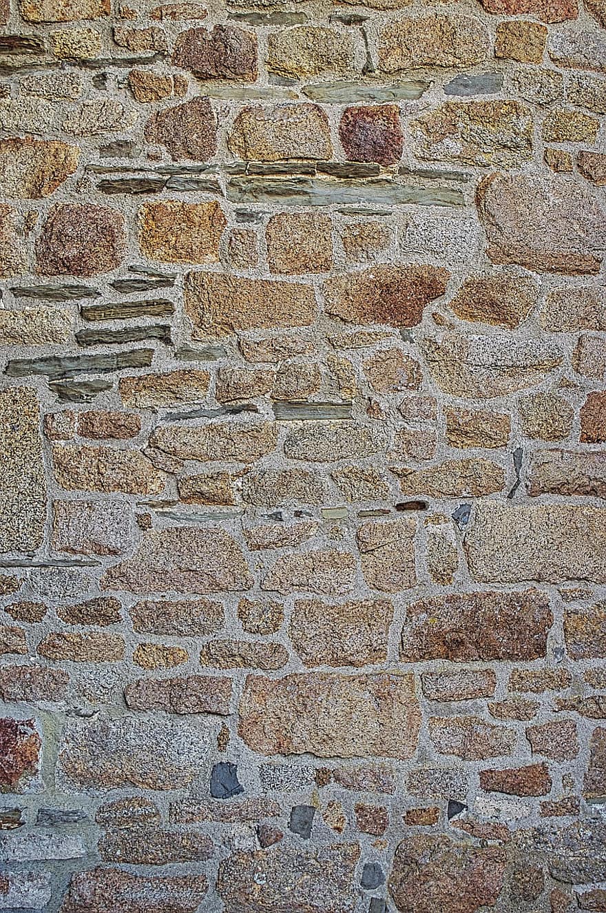 piedras, pared, textura, Pared de piedra, cantería, estructura, modelo, fachada, construir, albañilería