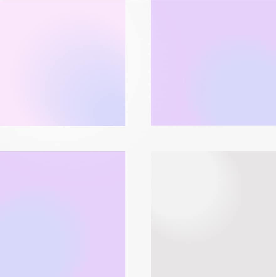 Gradient, Quadrant, Pale, Pastels, Pink, Purple, Blue, Shades, Hues, Geometric, Blocks