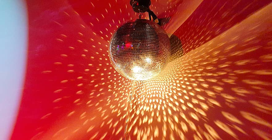 disco, boule à facettes, fête, lumières, psychédélique, scintillait, brillant, arrière-plans, abstrait, boîte de nuit, nuit