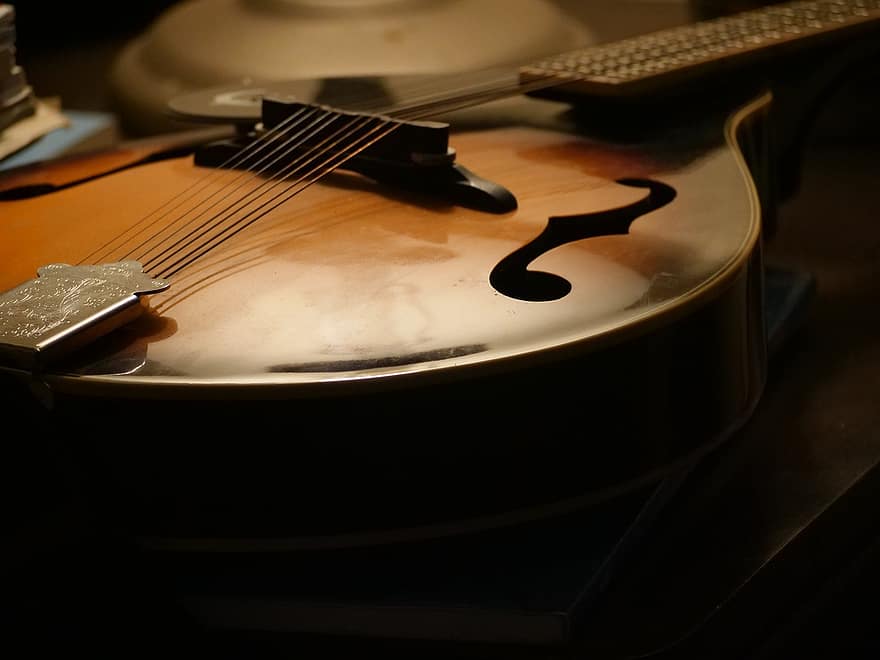 mandoline, la musique, instrument, mélodie