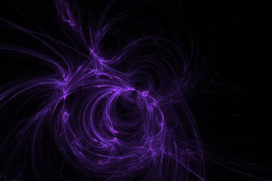 fractals, fonas, gradientas, spirale, ratą, violetinė, tekstūra, santrauka, juoda, tamsus