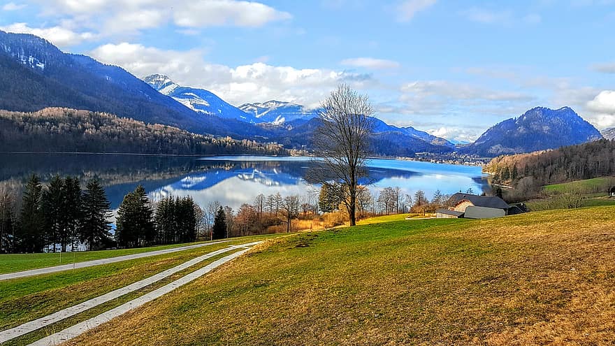 đi bộ đường dài, hồ nước, Thiên nhiên, núi cao, bergsee, Nước, du lịch, núi