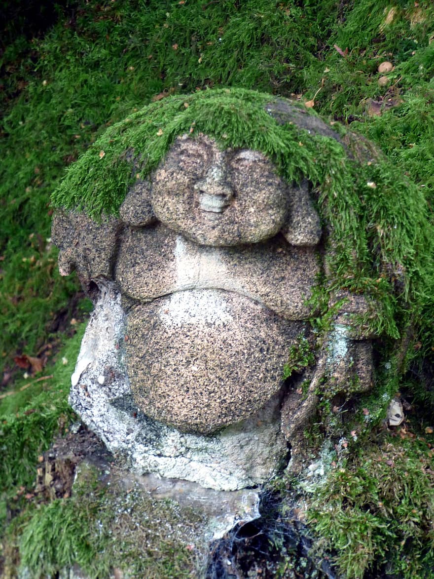 Buddha-Figur, Natur, Kloster