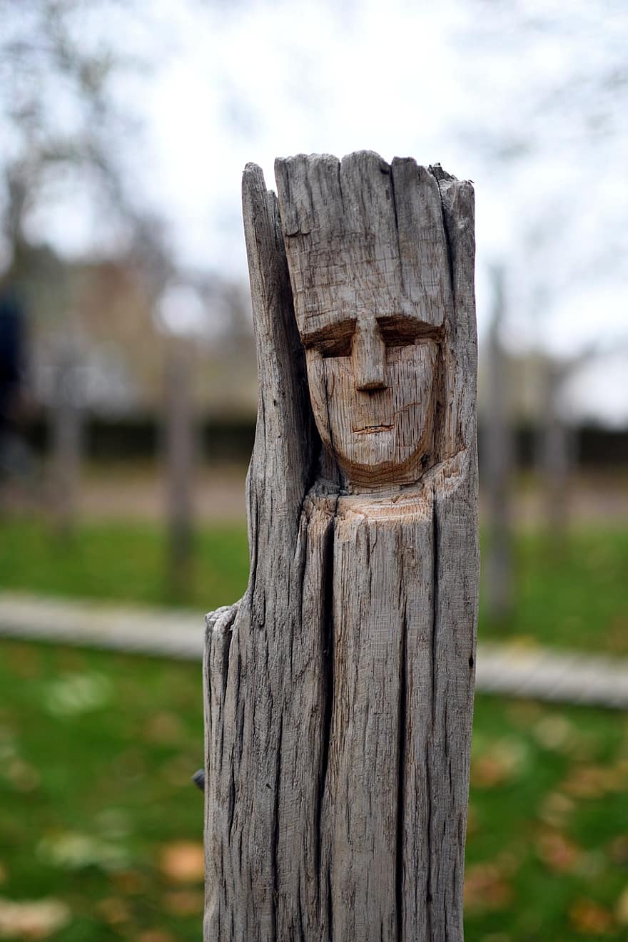 Driftwood, scultura in legno