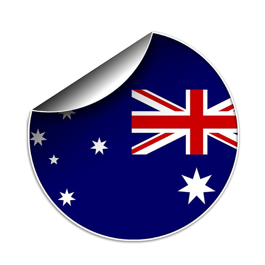 vlajka, australský, symbol