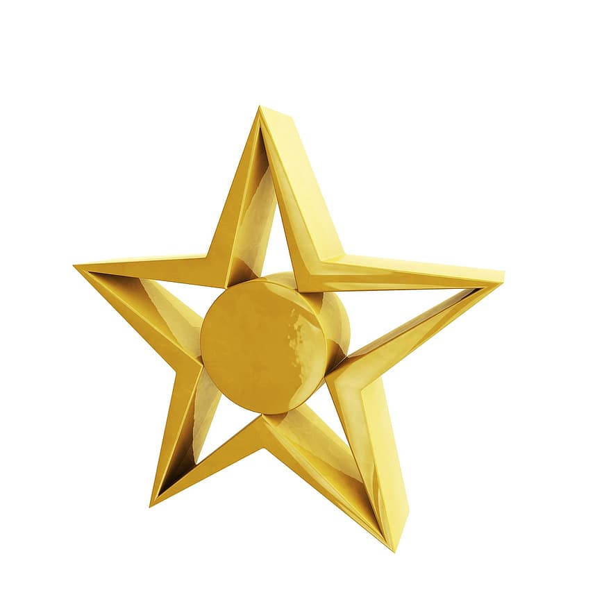 étoile, symbole, icône, personnages, brillant, Adventsstern, bouton