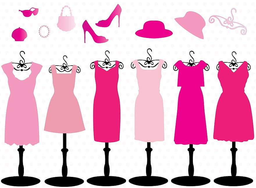 suknelė, suknelės, skrybėlę, drabužiai, apranga, skrybėlės, avalynė, priedai, piniginė, maišas, sankabos maišą