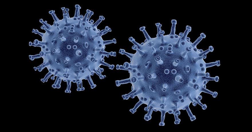 ウイルス、病原体、感染、生物学、医療の、衛生、インフルエンザ、微生物、送信、3Dモデル、モデル