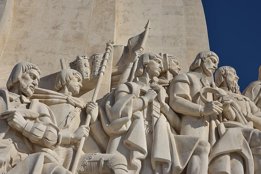 Padrão Dos Descobrimento, památník, sochařství, socha, historický, mezník, Lisabon
