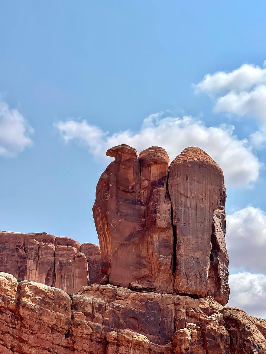 arches national park, Utah, Moab, punainen rock, luonto, geologia, eroosio, hiekkakivi, vaellus, Läntinen, länsi