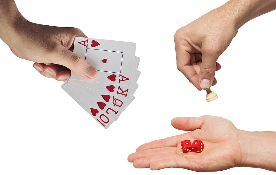 Games, Hands, Entertainment, Play, Cards, Chess, Dice, Board Game, Gaming, Card Game, Gambling