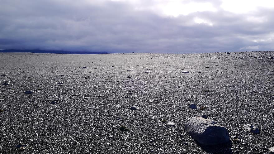 Исландия, пустинен, минерал, Roche