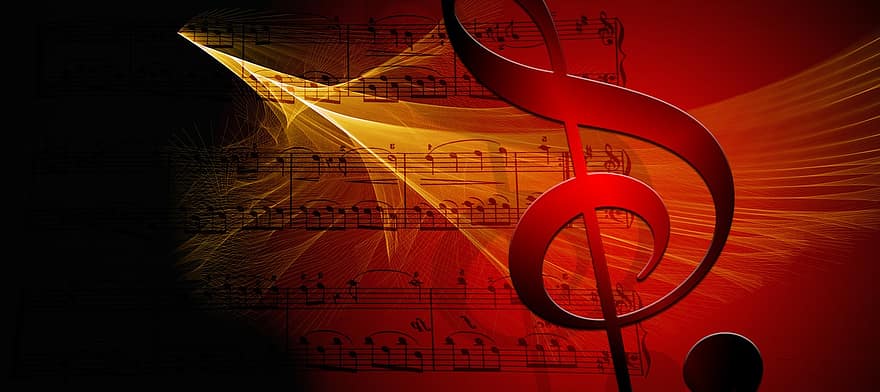 Music, Treble Clef, Clef, Tonkunst, Compose, Sound, Keyboard, Composition