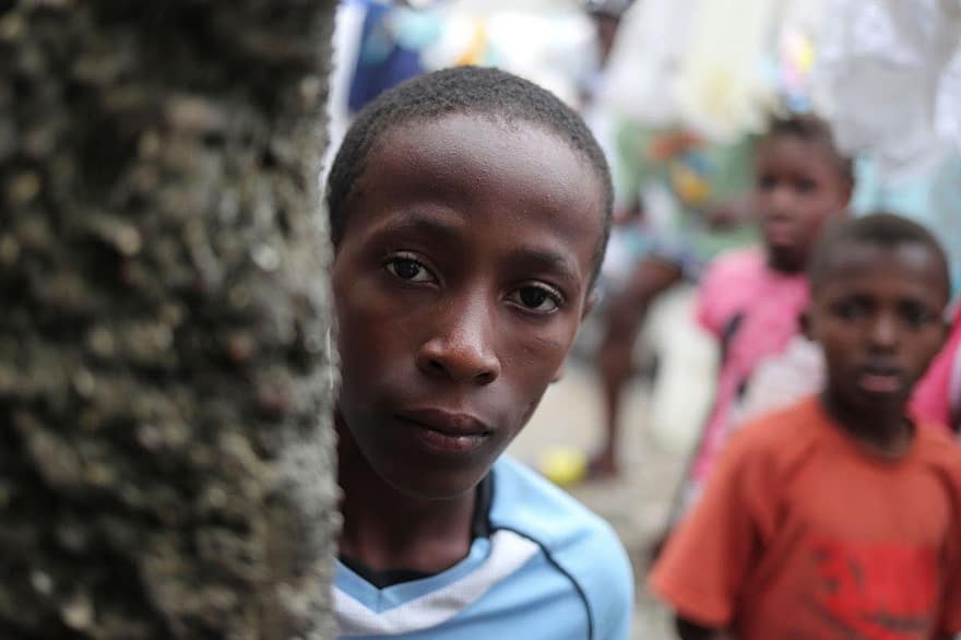 enfant, portrait, garçon, monde, soutien, Haïti, faim, famine, aliments, la pauvreté, sans abri