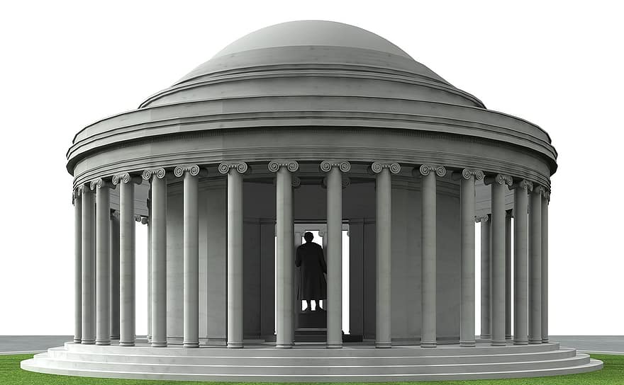 توماس ، جيفرسون ، نصب تذكاري ، واشنطن ، د ، ج ، هندسة معمارية ، بناء ، كنيسة ، الأماكن ذات الأهمية ، تاريخيا