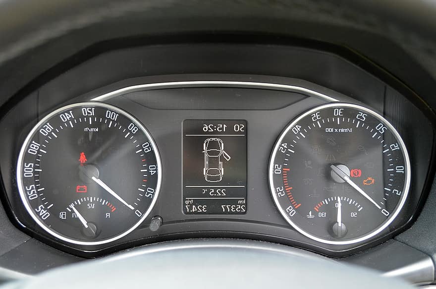 Dashboard, Speedometer, Display, Pointer, Automobile, Tachometer, Cockpit